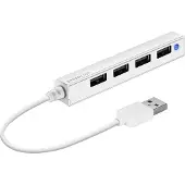 Speedlink SL-140000-WE USB-Hub SNAPPY SLIM 4-fach weiß