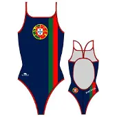Turbo Portugal Swimsuit Blauw M Vrouw