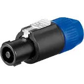 Goobay Speakon connector | M | (4-pin, Schroefbevestiging)
