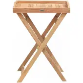 Teakea Teak Dienblad Tafel | 56 x 36 x 80 (h) cm