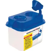 EberhardFaber Wasserbecher Box, 2 Kammern Blau/Transparent