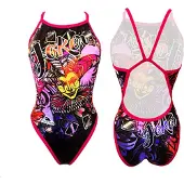 Turbo Zolic Revolution Swimsuit Zwart 7-8 Years Meisje