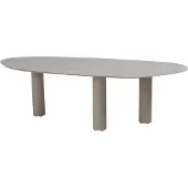 4SO Estate dining tuintafel mango 240x105xH75 cm keramiek latte