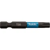 Makita Torx-bit - - TX30x50 - Verpakking van 2 stuks - Staal - Afmetingen TX30x50 mm
