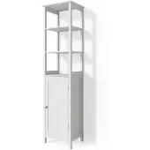 Vicco Bianco Badkamerkast – 40 x 160 cm Wit