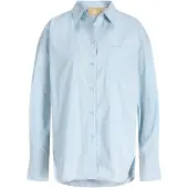 JJXX Blouse 'JXJamie' pastelblauw / offwhite
