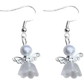 Charme Bijoux Zilveren -kerst- engel- oorbellen -