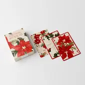 Puckator Speelkaarten/Kaartspel - Christmas Botanicals Kerst Thema - 9x6,5cm