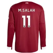 Adidas Liverpool M. Salah 11 Thuisshirt Lange Mouwen 2025-2026