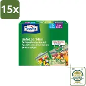 Toppits 15 x – Safeloc Mini Zip-Zakjes – 40 Zakjes - Grootverpakking - Koffiezetapparaat