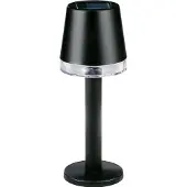 Sans marque Solar Tafellamp - LED - Verstelbaar - Zwart