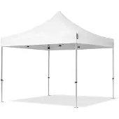 TOOLPORT 3x3 m Easy up partytent, PROFESSIONAL alu 40mm, wit