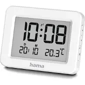 Hama wekker- Kos - Digitaal- Wit