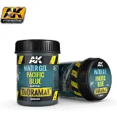 Poromagia AK8004 Water Gel Pacific Blue - 250ml (Acrylic)