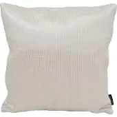 Gek op kussens! Rohan white / silver | 45 x 45 cm | kussenhoes | polyester