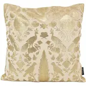 NOVÉE Damask cream/gold | 45 x 45 cm | kussenhoes | velvet/viscose