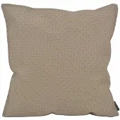 NOVÉE Sierkussen embossed taupe | 45 x 45 cm | pu leder