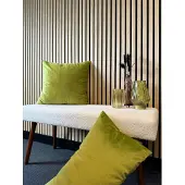Gek op kussens! Velvet mos | 45 x 45 cm | kussenhoes | polyester