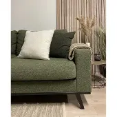 NOVÉE Velvet boucle /zwart | 45 x 45 cm | kussenhoes | polyester