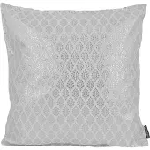 Gek op kussens! Sierkussen maya white / silver | 45 x 45 cm | polyester