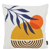 Gek op kussens! Sierkussen izze leaf | 45 x 45 cm | katoen/polyester