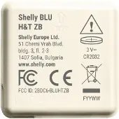 Shelly BLU H&T ZB | Temperatuur- en Vochtigheidssensor | Zigbee | Mokka
