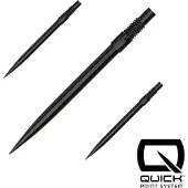 Harrows Quick Points Black 30 mm