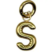 BONNIE STUDIOS hanger Letter S Big Pendant female