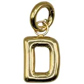 BONNIE STUDIOS hanger Letter D Big Pendant female