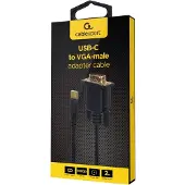 Gembird USB-C naar VGA kabel, 2m