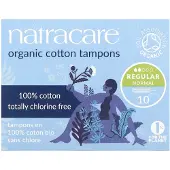 Natracare Tampons Katoen Normaal 10 stuks