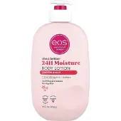 EOS Shea Better Body Lotion - Jasmijn Perzik 24-uurs vochtinbrengende huidverzorging Lichtgewicht en niet-vettig Gemaakt met natuurlijke Shea Veganis