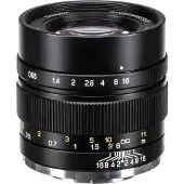Mitakon Zhongyi 35mm F/0.95 Mark II Sony E zwart