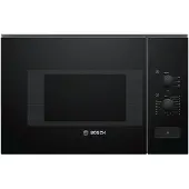 Bosch Serie 4 BFL520MB0 Magnetron, zwart. Solo-magnetron, inbouwmodel, 20 liter, 800 watt