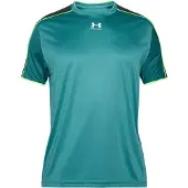 Under Armour Functioneel shirt 'Challenger' turquoise / neongeel / zwart