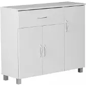 Wohnling Wandkast Spaanplaat 4 900 x 300 x 750 mm Wit