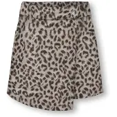 ONLY GIRLS Rok 'KOGAnlie-Naomi' donkerbeige / chocoladebruin / zwart