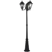 LINDBY Buitenverlichting , Edana, Zwart, Aluminium, Modern