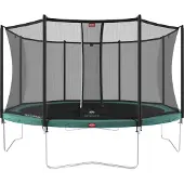 Berg Trampoline Favorit Green 430 + Safety Net Comfort
