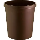 Helit Prullenbak 30 l Bruin Kunststof
