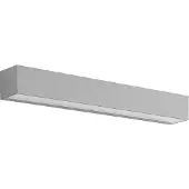 LUCANDE LED-wandlamp buiten Lengo, alu / grijs / zink, Aluminium, Modern, LED wandlamp buiten