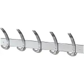 Kerkmann Wandkapstok 5 Haakjes Aluminium