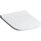 Geberit Toiletzitting Smyle met automatische zitting en snelsluiting, wit, afmetingen B355xT450xH, met automatische zitting en snelsluiting