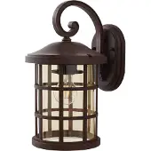 LINDBY Buitenverlichting , Ankea, dimbare, Roestbruin, Terras, Kunststof, Antiek