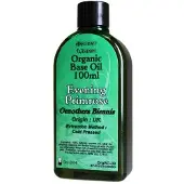 Ancient Wisdom Biologische Teunisbloemolie - Basisolie - 100ml - Aromatherapie