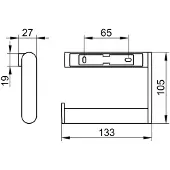 Keuco Plan toiletry 14962 roestvrij 14962070000
