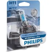 Philips 12362WVUB1 Halogeenlamp WhiteVision Ultra H11 55 W 12 V