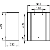 Keuco Plan - Afvalemmer 30 l, chroom 14988010000