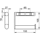 Keuco Plan - Toiletrolhouder, chroom 14962010001