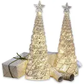 Loberon Sierboom set van 2 Glitter
